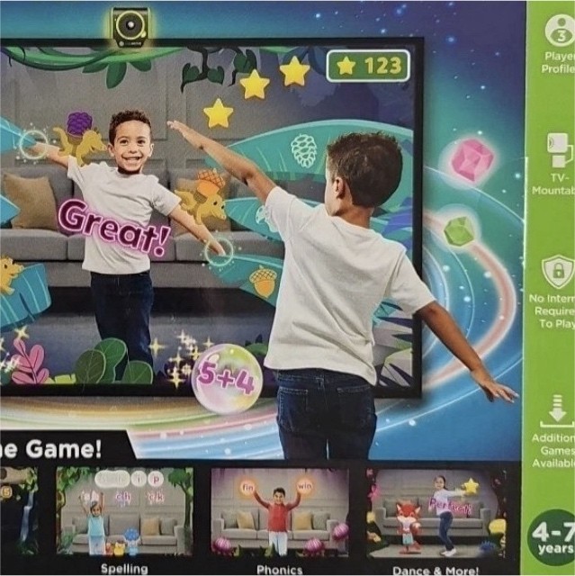 LeapFrog LeapMOVE Learning with Motion Electronic Learning System, Ages 4-7
