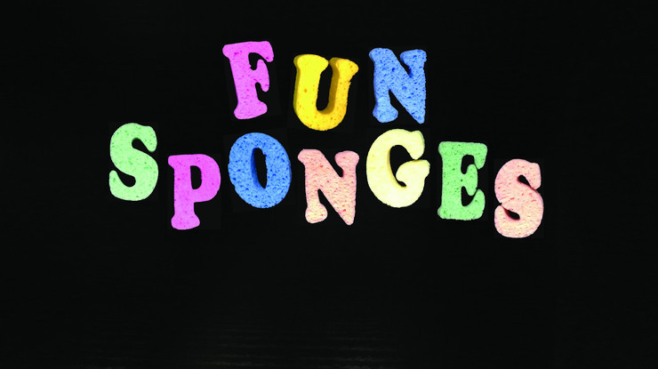4 BAGS HIGH QUALITY Alphabet Sponge Upper Case Letter sponges NEW 12pcs/bag