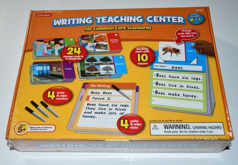 Lakeshore Writing Teaching Center for Common Core Standard homeschool Gr K-1