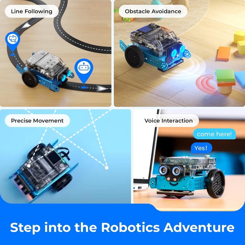Makeblock mBot2 Coding Robot for Kids 8-12+, Scratch & Python, STEM Kit gallery