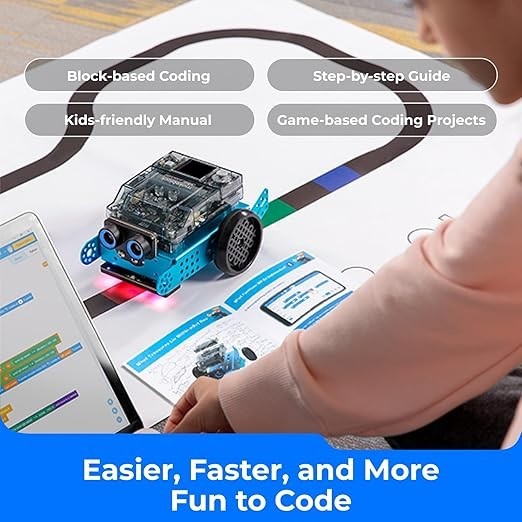 Makeblock mBot2 Coding Robot for Kids 8-12+, Scratch & Python, STEM Kit gallery