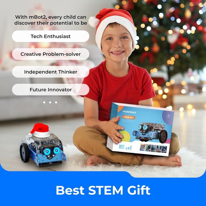 Makeblock mBot2 Coding Robot for Kids 8-12+, Scratch & Python, STEM Kit gallery