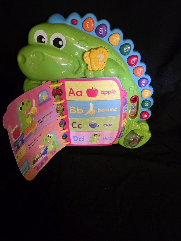 LeapFrog Dino Friends Delightful Day Book - 16 Interactive Pages, Educational gallery