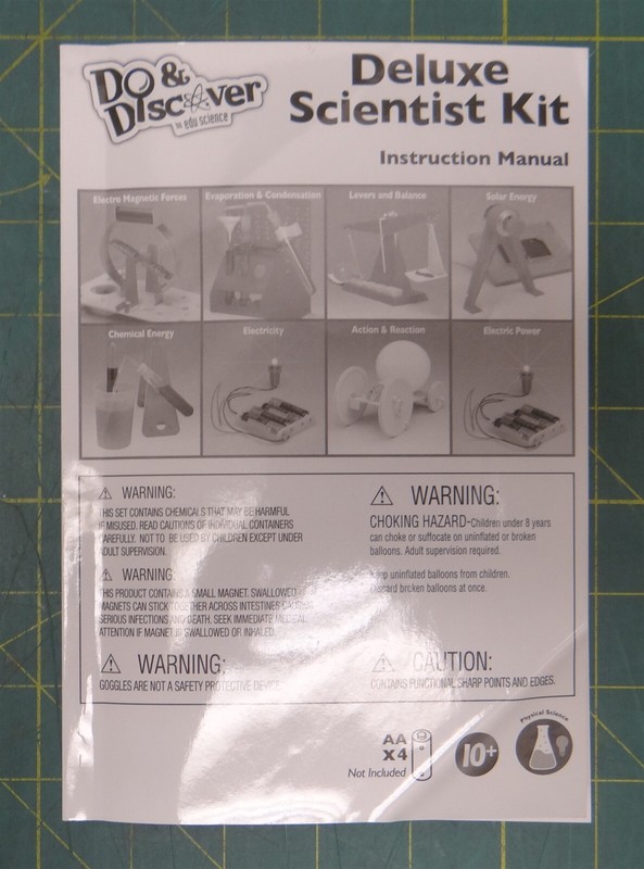Edu Science Do & Discover Deluxe Scientist Kit, Physical Science Experiments Kit gallery