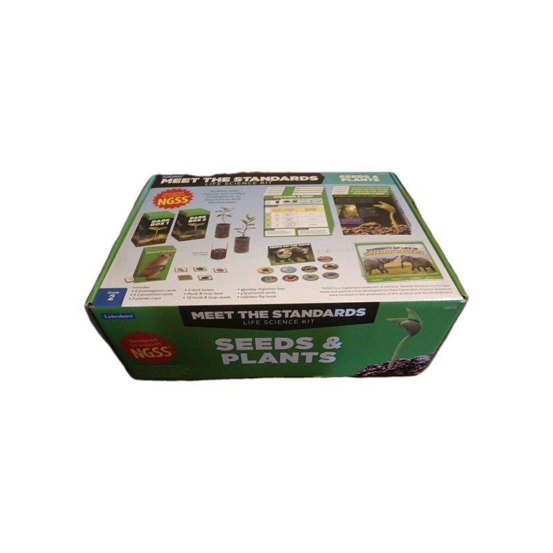 Lakeshore - Meet the Standards Life Science Kit, Seeds & Plants- New!! LM273 gallery