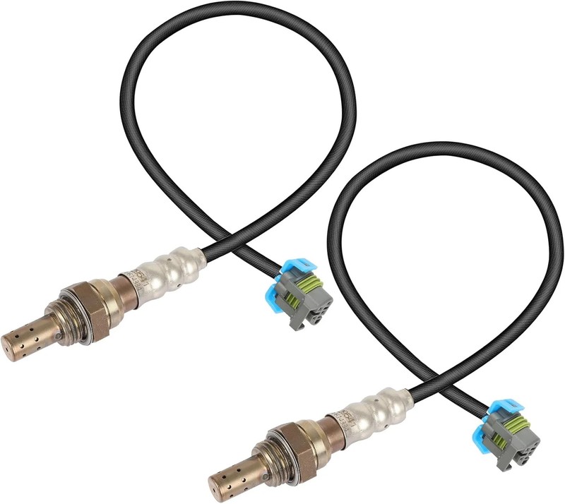 2PCS Upstream & Downstream O2 Oxygen Sensor Compatible for Chevy, for GMC, for C