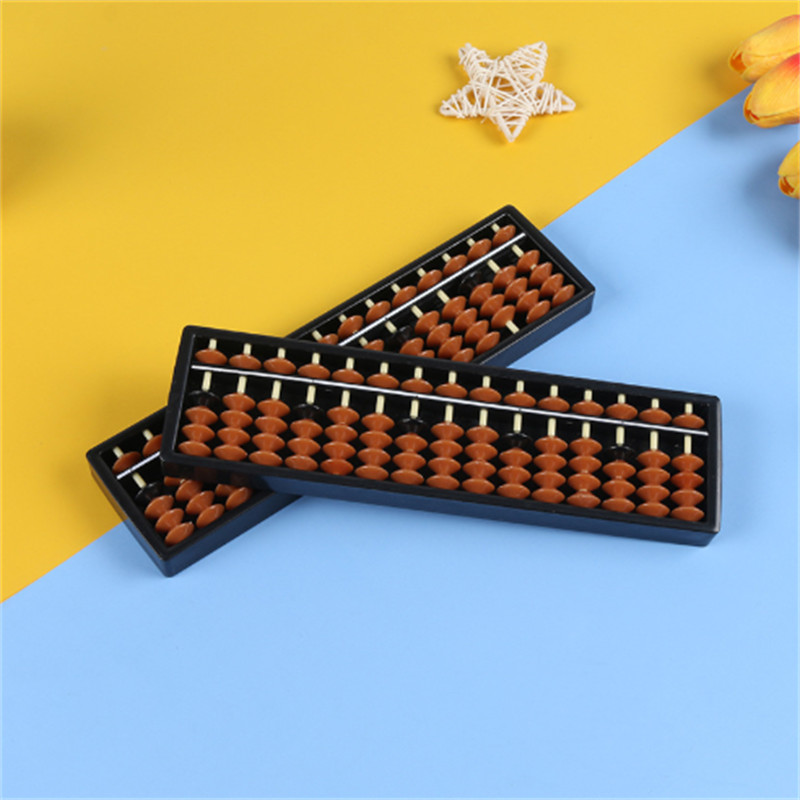 Abacus Soroban Chinese Japanese Calculator Counting Tools 17 Digit Rods Standard