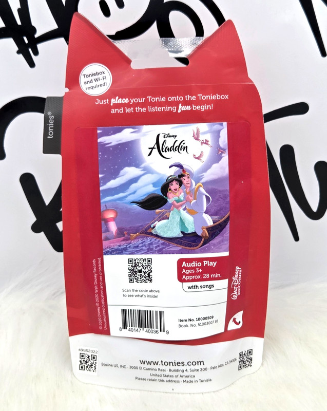 Tonies Disney Aladdin Story and Songs Tonie Figurine
