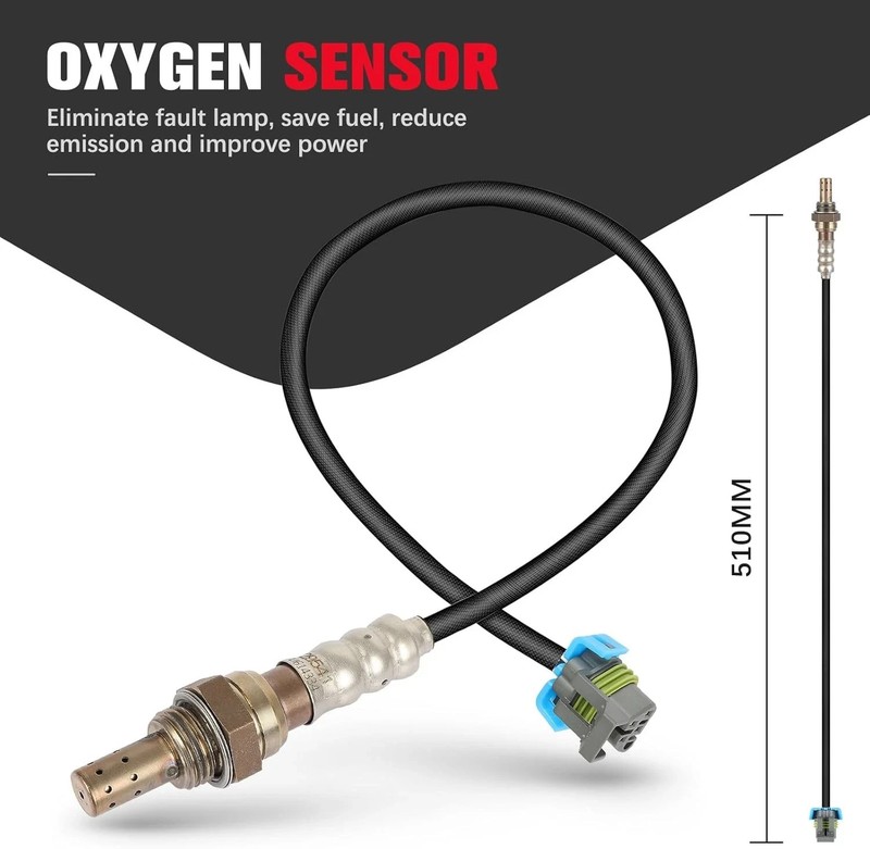 2PCS Upstream & Downstream O2 Oxygen Sensor Compatible for Chevy, for GMC, for gallery