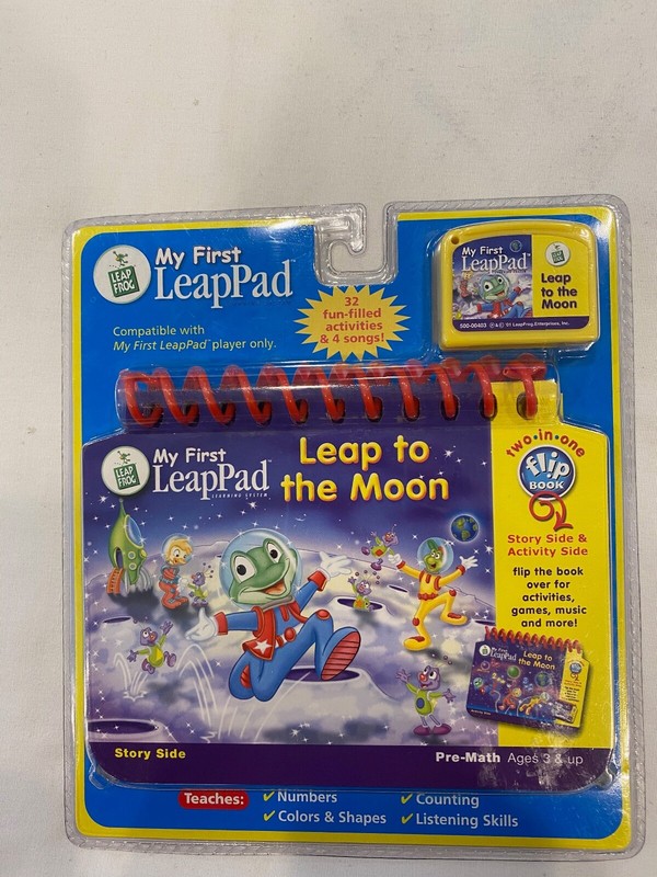 Leap Frog My First LeapPad Leap to the Moon Pre-Math 3 & Up Listening Skills