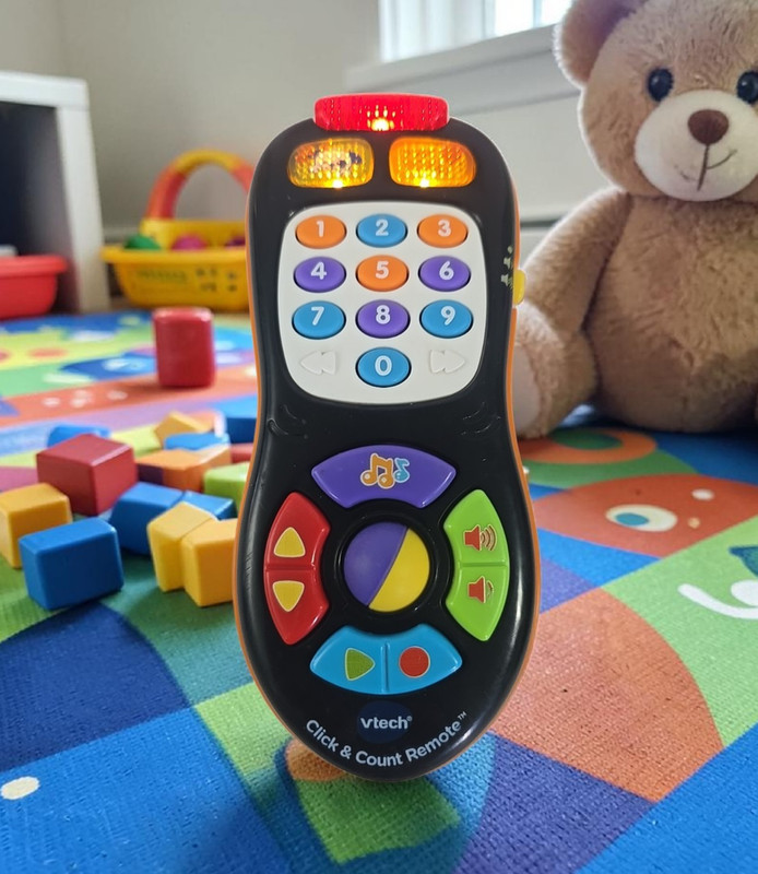 VTech Click & Count Remote Controller Toy Tested Works
