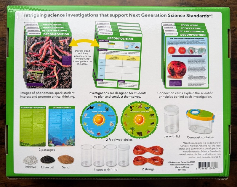 Lakeshore : Meet the Standards : Life Science Kit : Ecosystems Grade 5 NEW! gallery