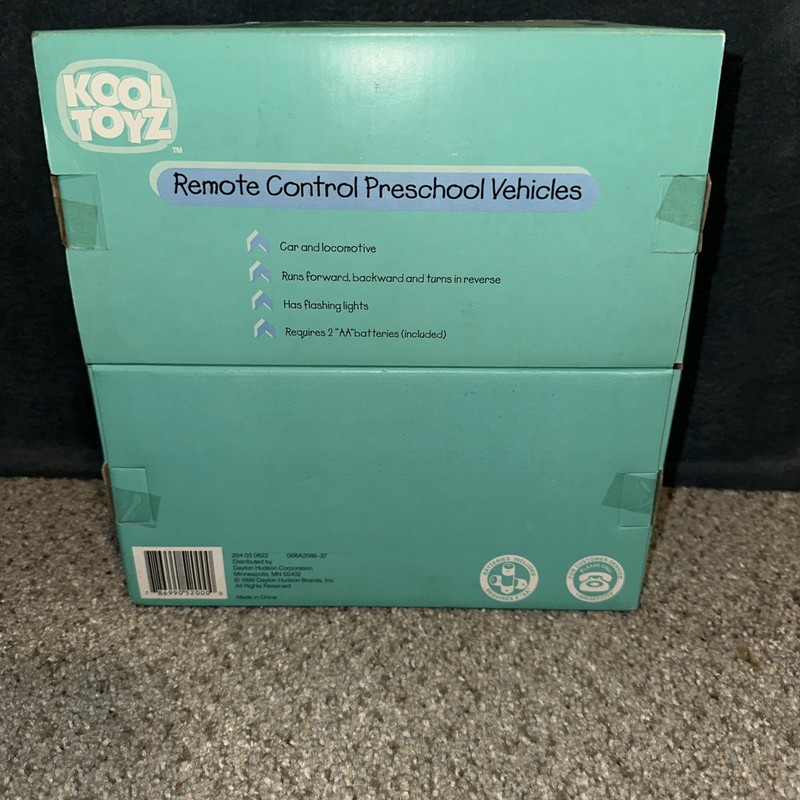 Vintage 1999 Kool Toys Remote Control Preschool Vehicles. New In Box. Try Me! gallery