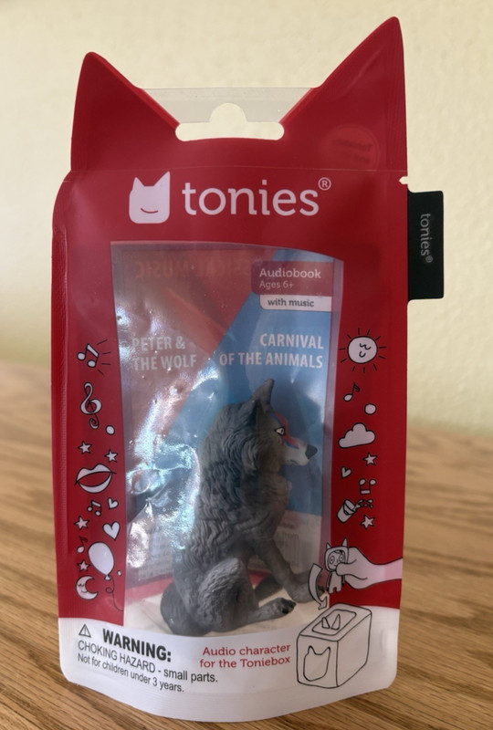 Tonies Peter & The Wolf Audio Character