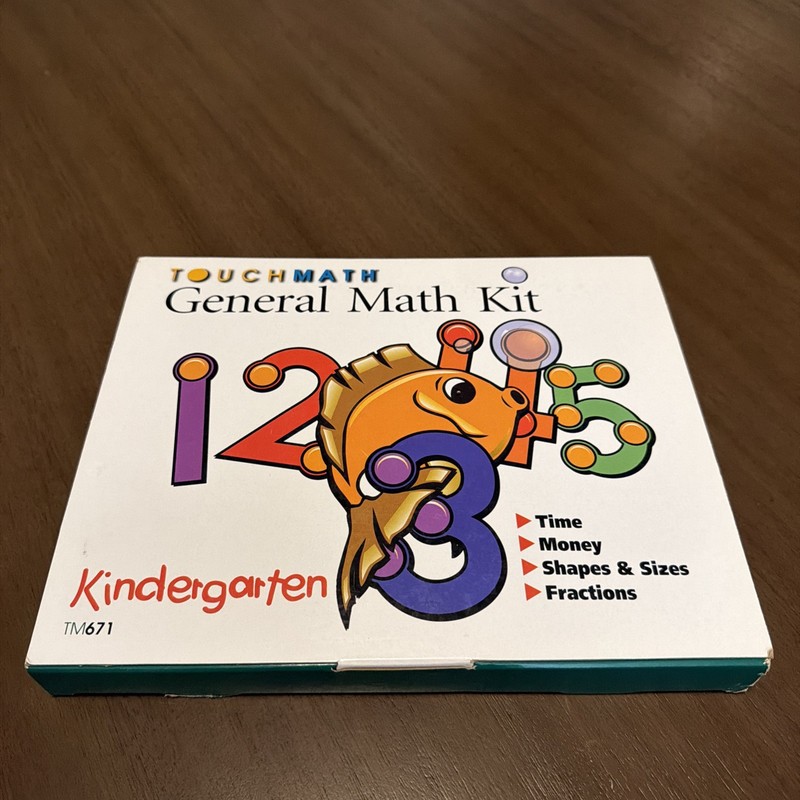 TouchMath - General Math Kindergarten - TM671 Complete - Copyright 2000