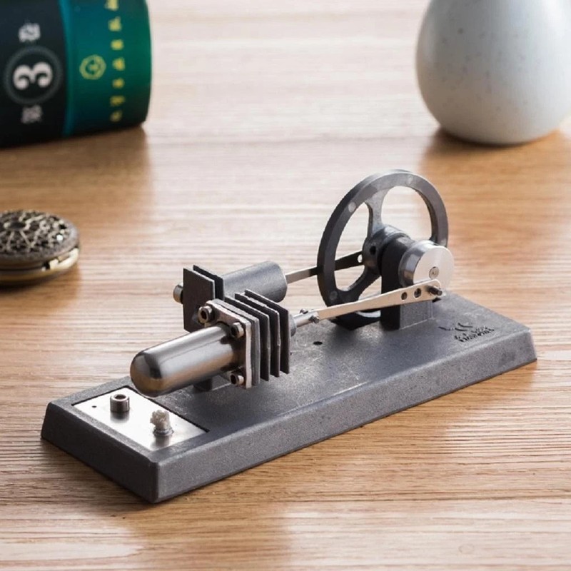 Hot Air Stirling Engine Model U-Build Educational DIY Kit