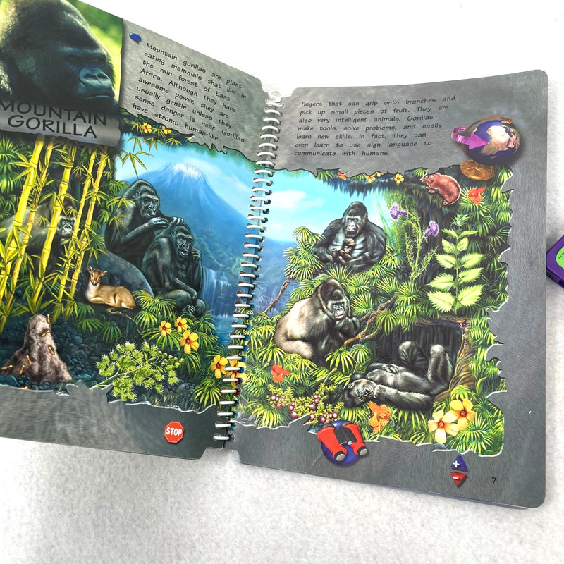 LeapFrog LeapPad 3 Science Amazing Mammals Interactive Book and Cartridge Set gallery