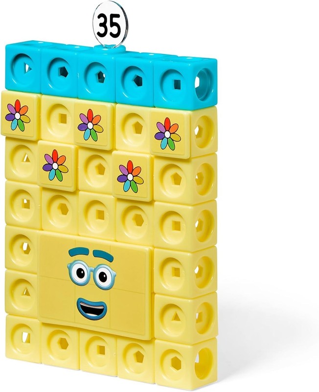 31-40 Mathlink Cubes Activity Set - Learn Numbers & Early Math Skills, Preschool gallery
