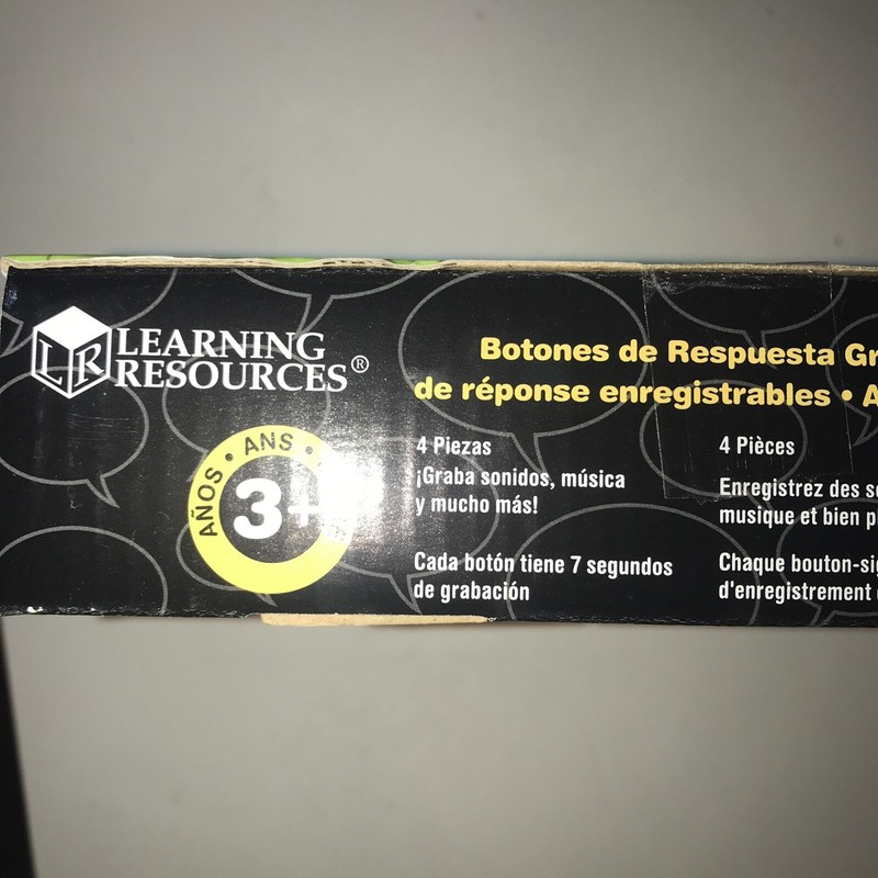 4 Boxes New Learning Resources Recordable Answer Buzzers (16) Subject: Learning gallery