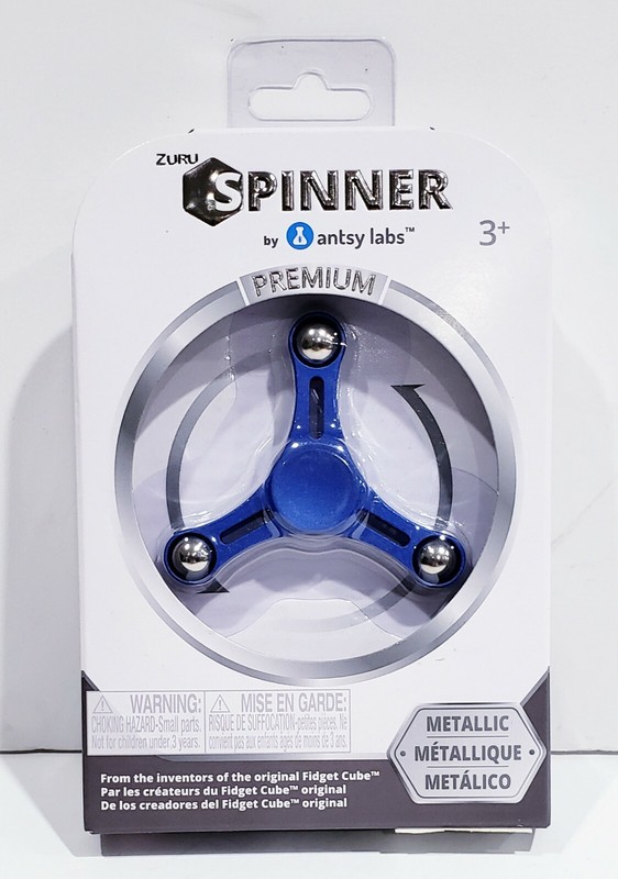 Fidget Spinner Metallic Series original spinner Antsy Labs spins up to 3 min!!