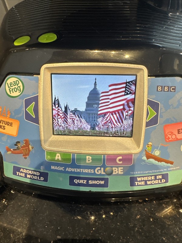 LeapFrog Magic Adventures Globe 2.8" Video Screen BBC Interactive See Descriptio gallery