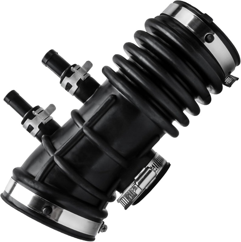 16578-4S100 Air Intake Hose Tube With Clamps for Nissan 1999-2004 Frontier 3.3L,