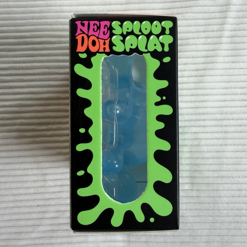 Schylling NeeDoh Sploot Splat Blue Squishy Sensory Toy TikTok VIRAL Authentic gallery