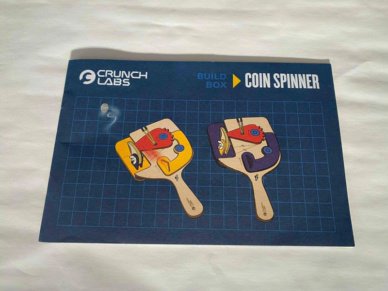 Crunch Labs Coin Spinner ( Instruction booklet only ) No other parts - VERY GOOD gallery