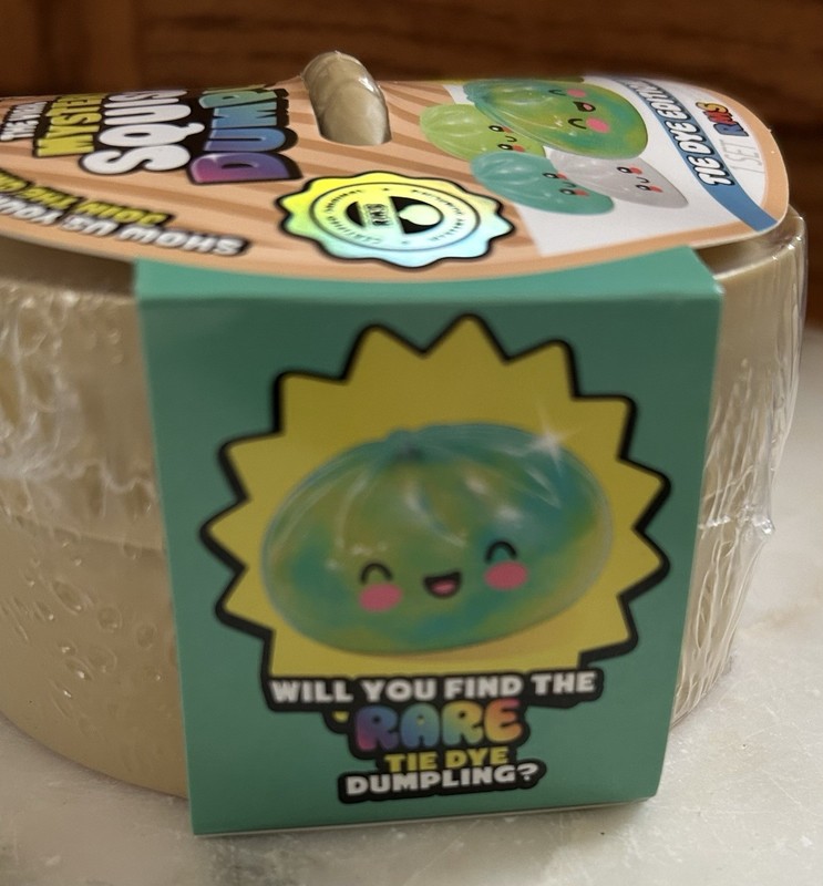 RMS Mystery Dumpling *SUPER RARE* TIE DYE DUMPLING Sealed & Authentic 💖✨🔥🥟 gallery