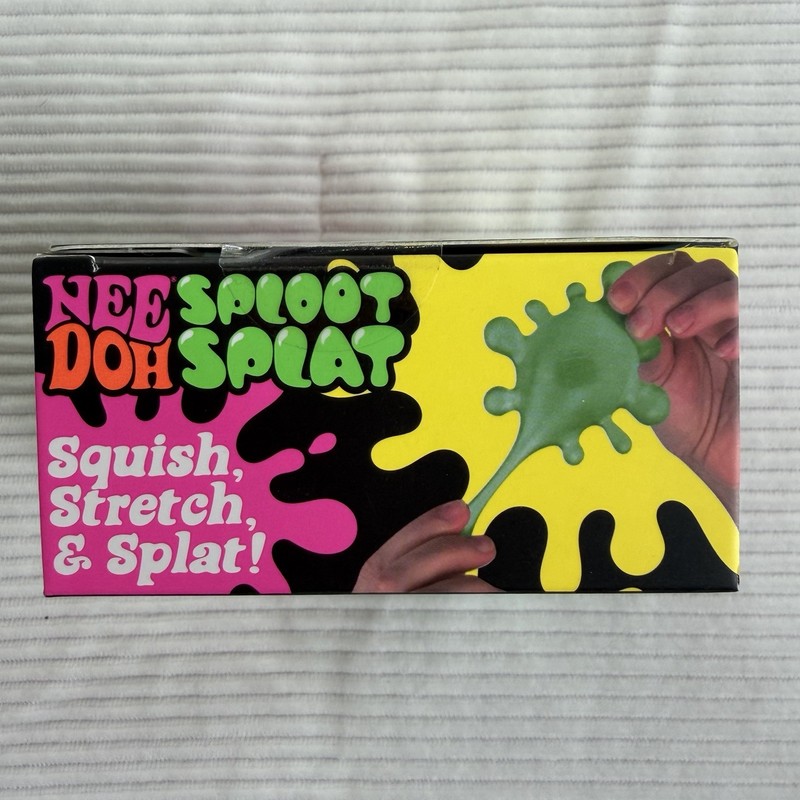 Schylling NeeDoh Sploot Splat Blue Squishy Sensory Toy TikTok VIRAL Authentic gallery
