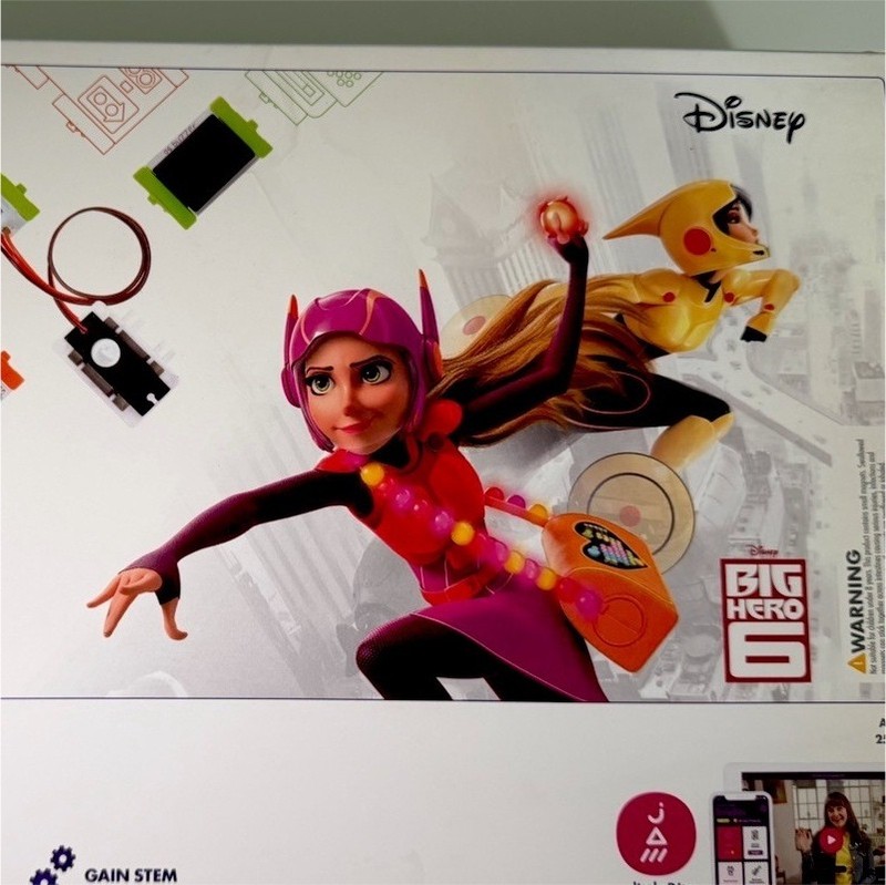 littleBits Disney Big Hero 6 Snap the Gap STEM Kit 25-Piece Ages 8+ 2017